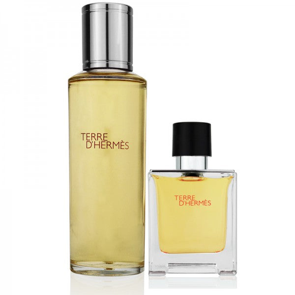 Hermès Terre d'Hermès Eau de Toilette 30ml Nachfüllbar + Eau de Toilette 125ml Nachfüllung