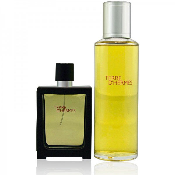 Hermès Terre d'Hermès Eau de Parfum 30ml Nachfüllbar + Eau de Parfum 125ml Nachfüllung