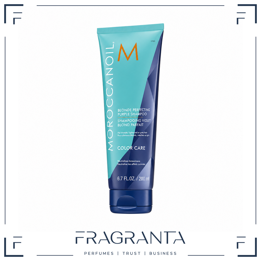 Moroccanoil Blonde Perfecting Purple Shampoo 200ml – Produktbild
