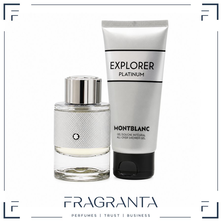 Montblanc Explorer Platinum Set EdP 60 ml + Shower Gel 100ml – product image