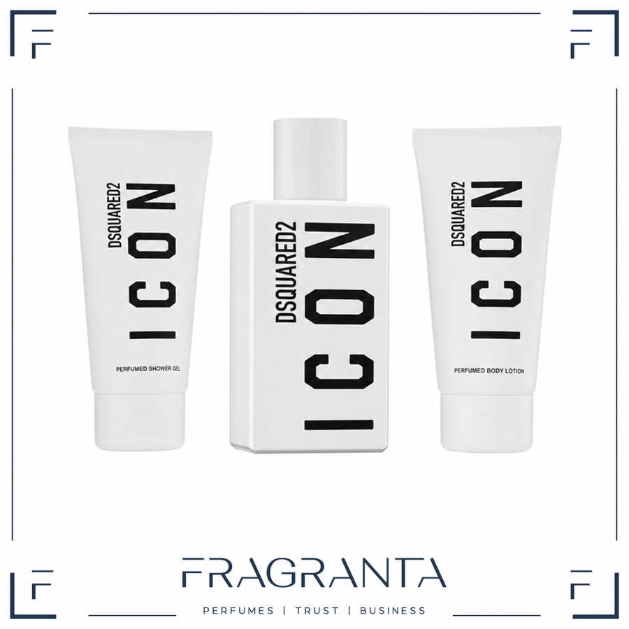 Dsquared2 Icon Pour Femme EdP 50ml + BL 50ml + SG 50ml – Produktbild